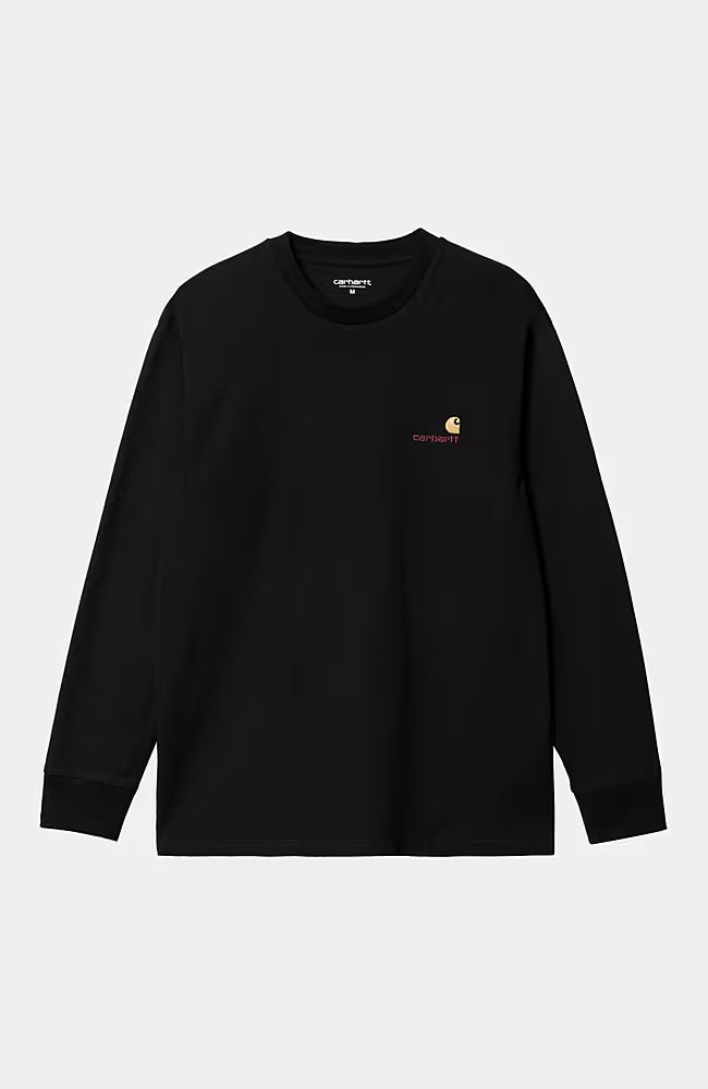 L/S American Script T-shirt