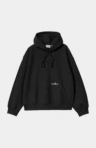 Hooded Label script sweat