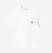Carica l'immagine nel visualizzatore di Gallery, W Pocket Small Heart T-shirt
