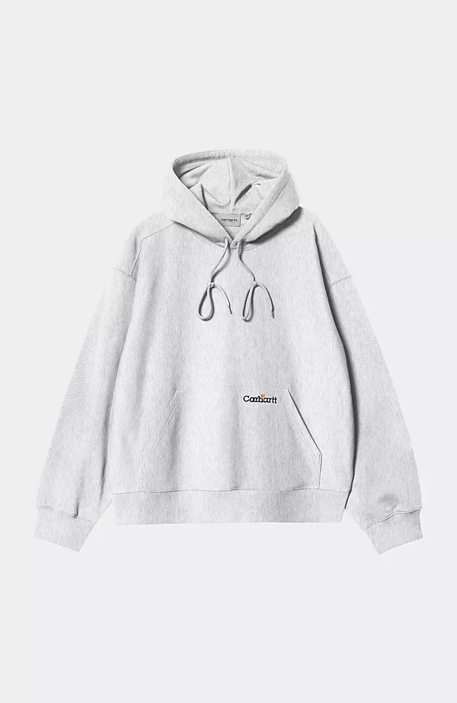 Hooded Label script sweat