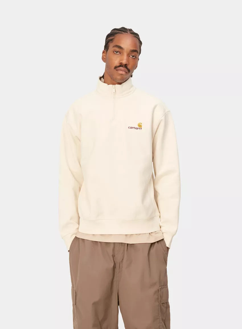 Half Zip American Script