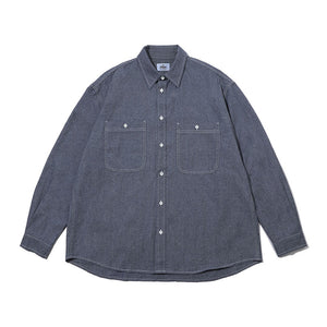 Pocket denim shirt